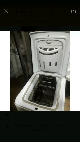 Vendo lavaropas automático