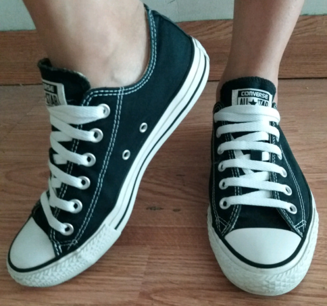 Zapatillas converse negras