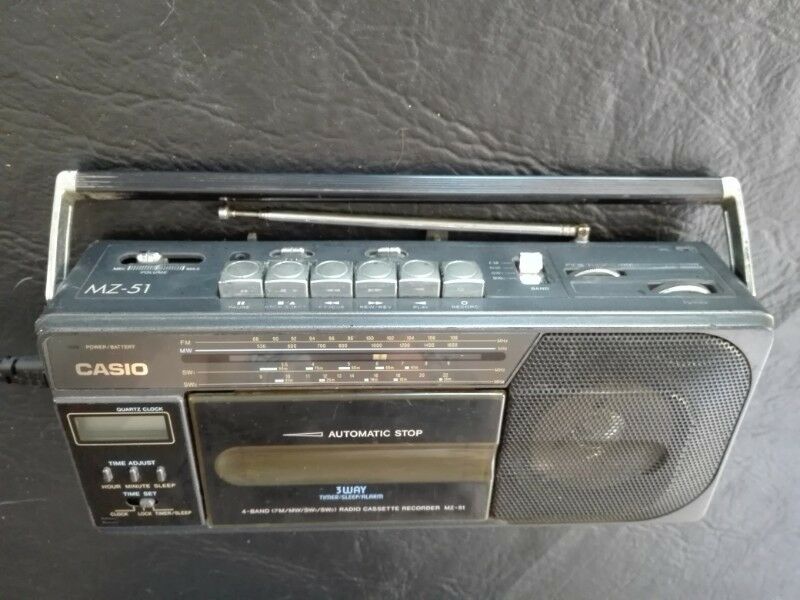 Radio Cassette Recorder Casio
