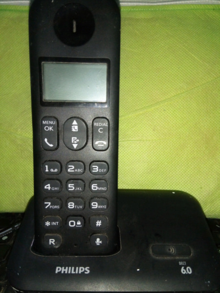 Teléfono inalámbrico Philips