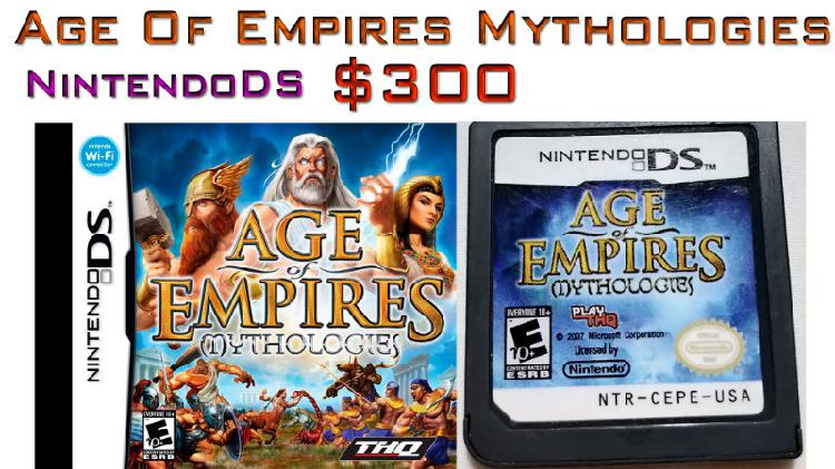 Age of Empire Mythologies juegos Nintendo DS en Perfecto