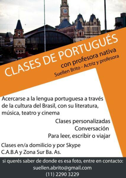 Clases particulares de Portugués