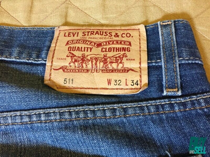 Jean LEVIS 511 Unisex Talle W32 L34