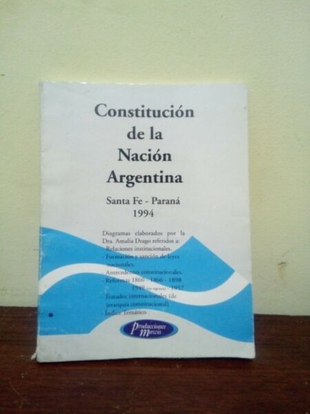 Libro de la Constitución Argentina