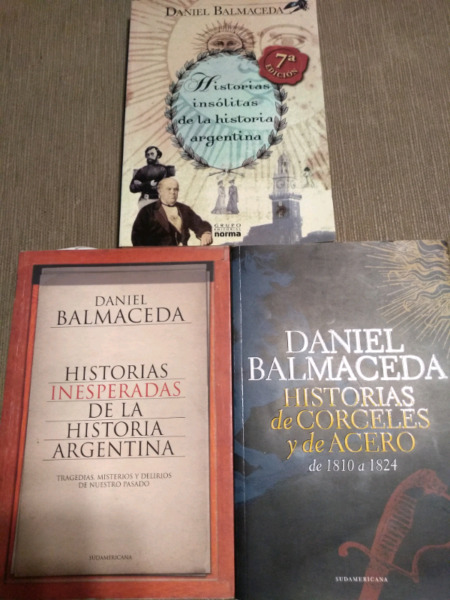 Libros del escritor Daniel Balmaceda