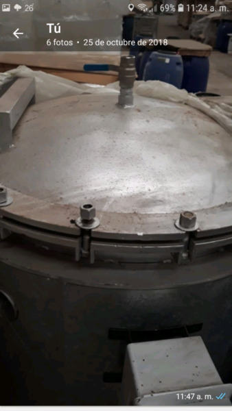 Olla autoclave para 300kg