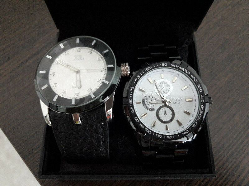 Relojes de caballero XL y SOHO Nuevos!
