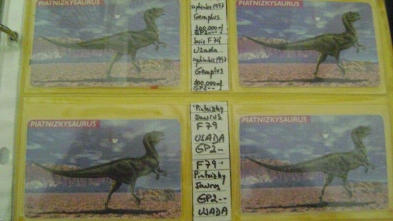 Tarjeta Telefonica Colecc F.79 Dinosaurios Pianitzkysaurus