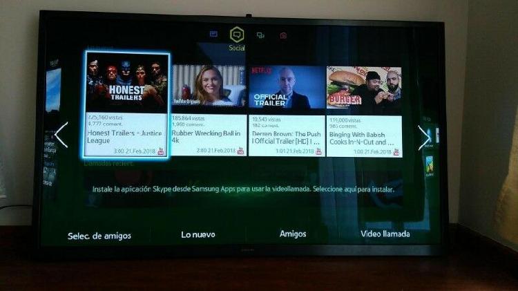 Vendo Televisor Plasma Smart TV Samsung 3D 64 pulgadas