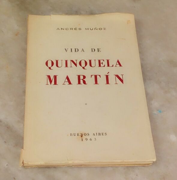 Vida De Quinquela Martin Por Andres Muñoz  + obsequio