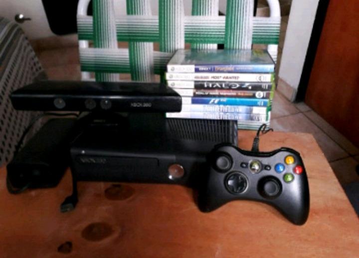Xbox 360 de 250 GB kinect 6 juegos 1 joystick