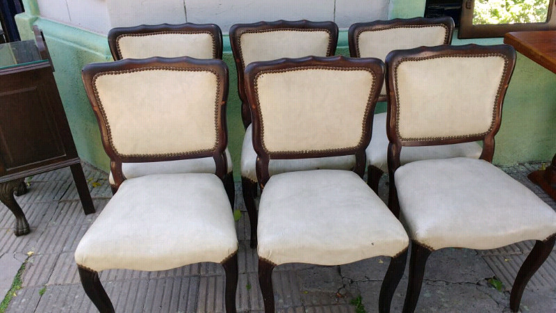 Hermosas sillas antiguas estilo Luis 15