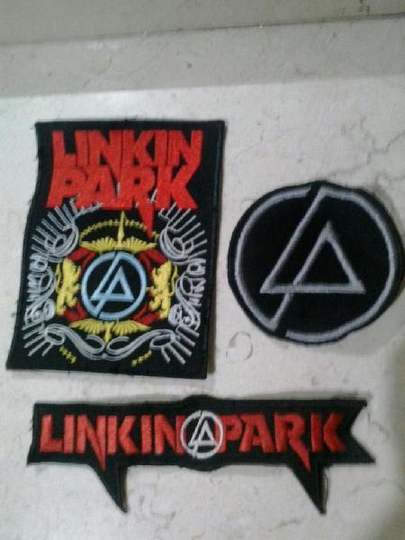 Lote de Parches Bordados Linkin Park