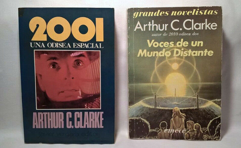 Lote de libros de Arthur C. Clarke: " una odisea
