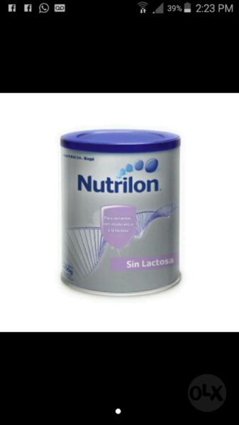 Nutrilon sin lactosa x 800gr