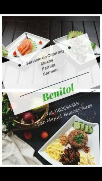 Servicio de mozos y catering