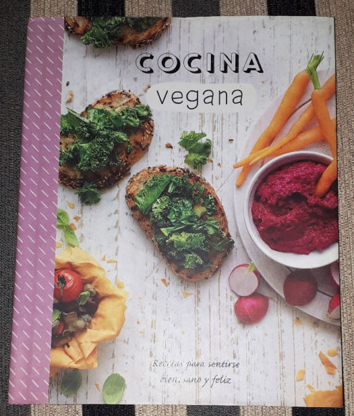 Vendo Libro Cocina Vegana. Editorial Parragon. Sección Love