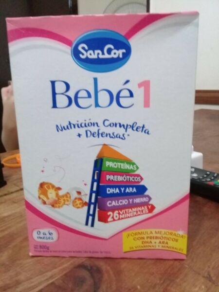 Vendo leche sancor bebe 1