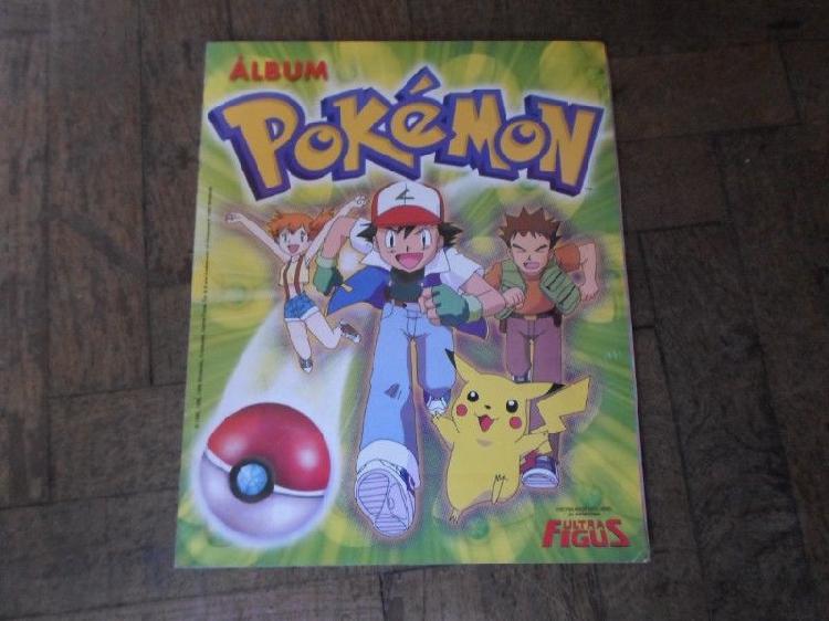 ALBUM CON FIGURITAS POKEMON 1999