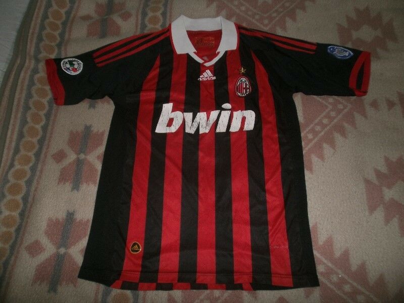 CAMISETA MILAN ADIDAS TALLE L ESTAMPADO CHAMPIONS LEAGUE