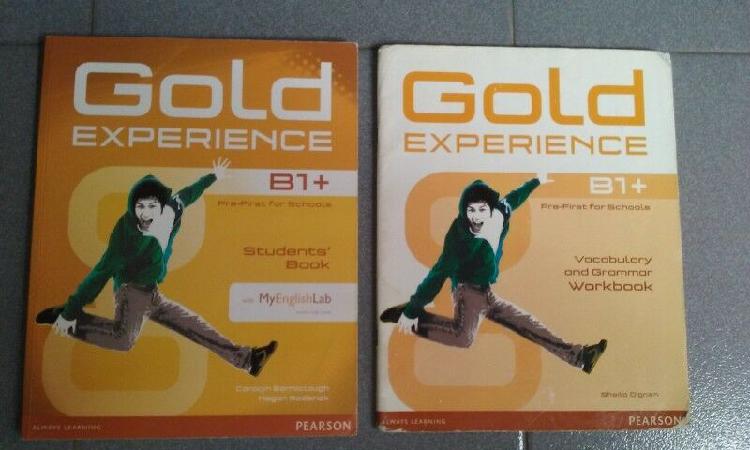 Gold Experience B1 Ed. Pearson. Student's book Workbook CD