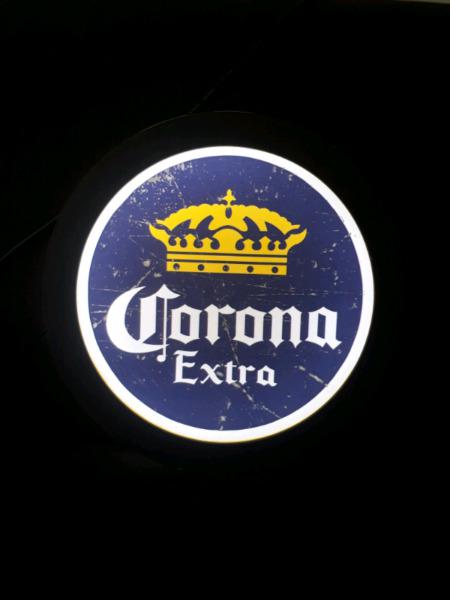 Lampara luz led corona