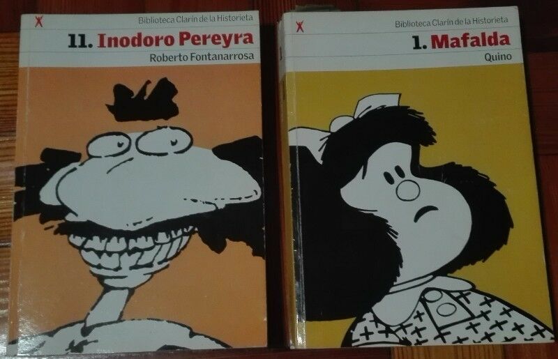 "Mafalda" "Inodoro Pereyra" - Biblioteca Clarín de la