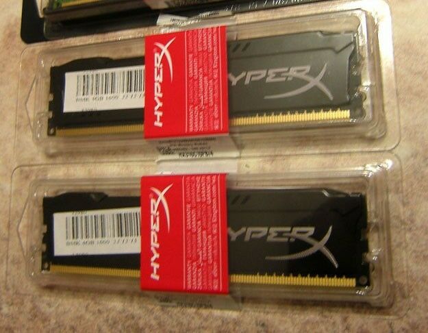 Memorias Kingston HyperX Black 2x4Gb DDRMhz Llevo a