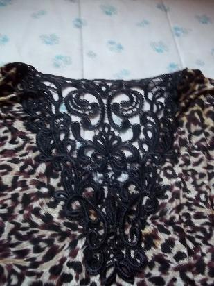 blusa seda fría animal print