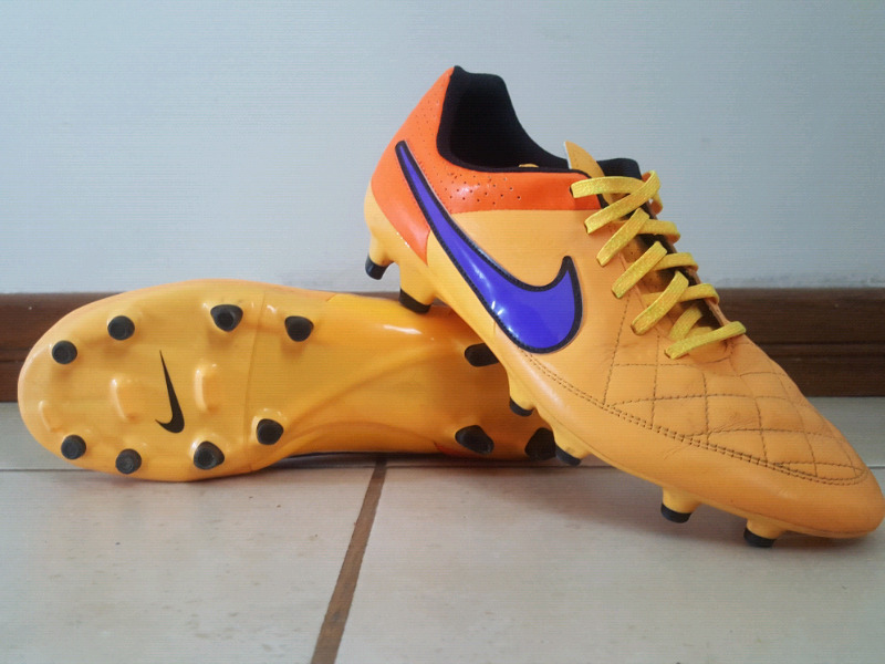 Botines Nike Tiempo Genio Leather Fg