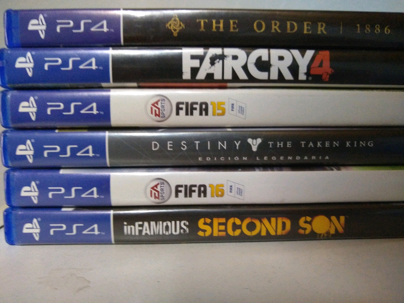 Juegos de ps4 usados