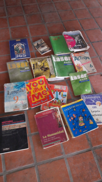 vendo libros secundario