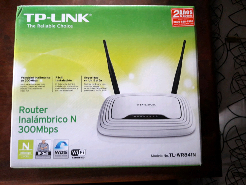 Router Tp-link Wr841n Usado Como Nuevo