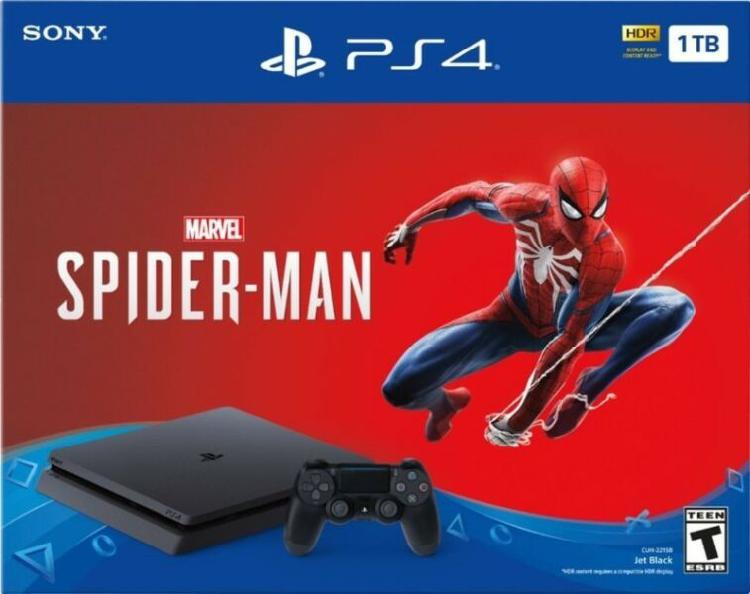 CONSOLA PLAY 4, SONY 1TB. SPIDERMAN!