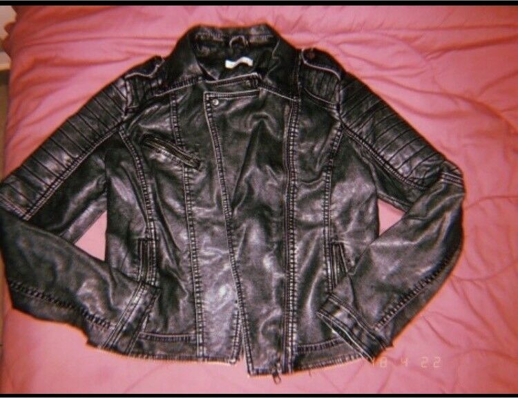 Campera simil cuero