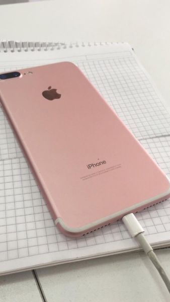 IPHONE 7 PLUS 32GB USADO IMPECABLE!! COLOR ROSE SOLO EQUIPO