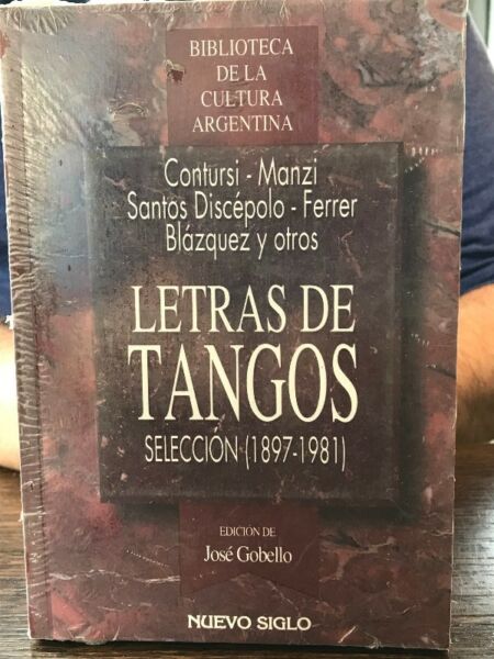 Libro Letras de tangos