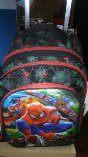 Mochila de spider man