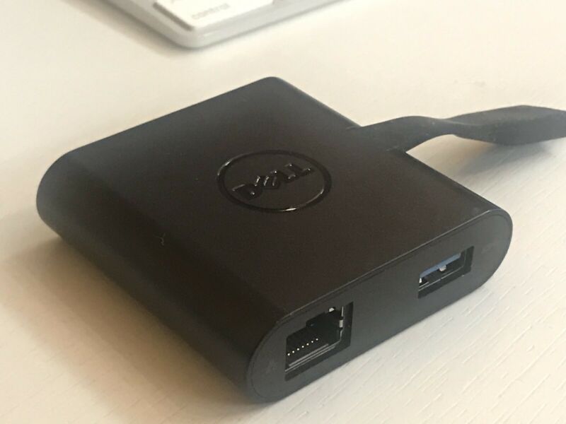 Dell Adapter, USB Type C to HDMI/VGA/Ethernet/USB (470-ABQN)