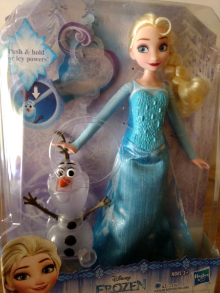 Muñeca Elsa y Olaf de Disney