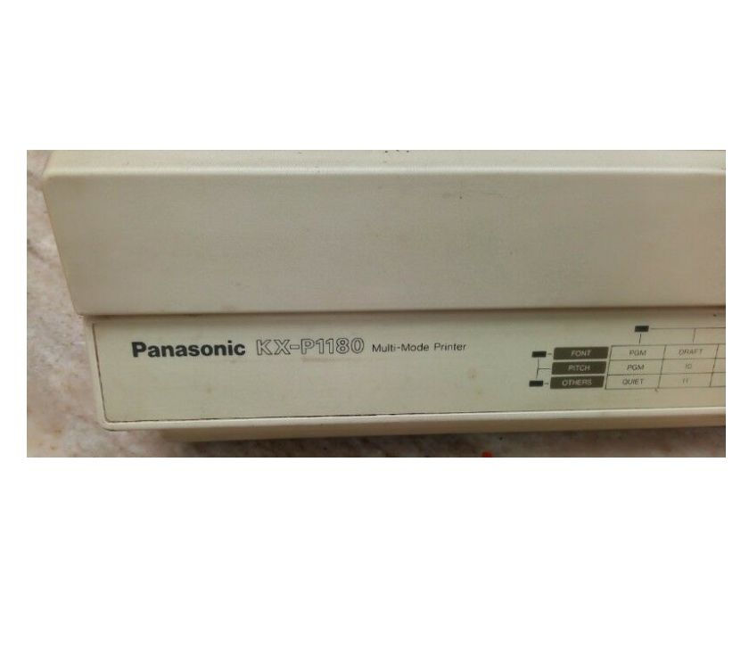 Panasonic Kx-p  Impresora Matriz De Punto No Funciona