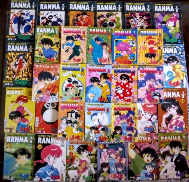 Ranma 1/2 manga - comic japonés Tomos 1 a 37