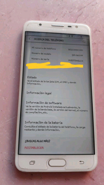 Vendo samsung j7 prime $ ... efectivo