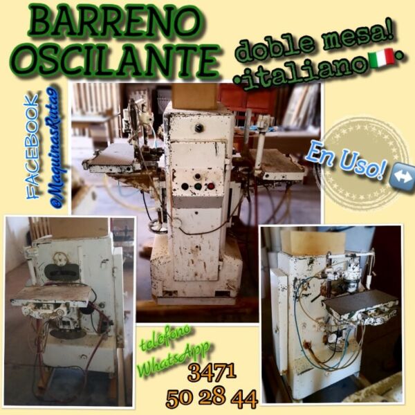BARRENO OSCILANTE (maquinas carpintería - fábrica de