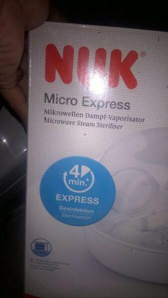 Esterilizador NUK Micro Express