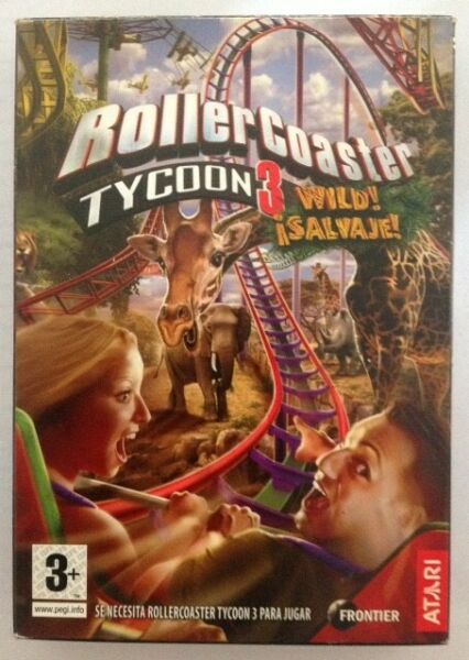 Juego PC RollerCoaster Tycoon 3 Salvaje (Expansión)