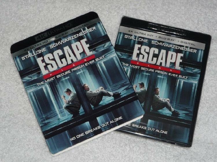 Escape Plan - Stallone / Schwarzenegger 4k Blu-ray. Nuevo!