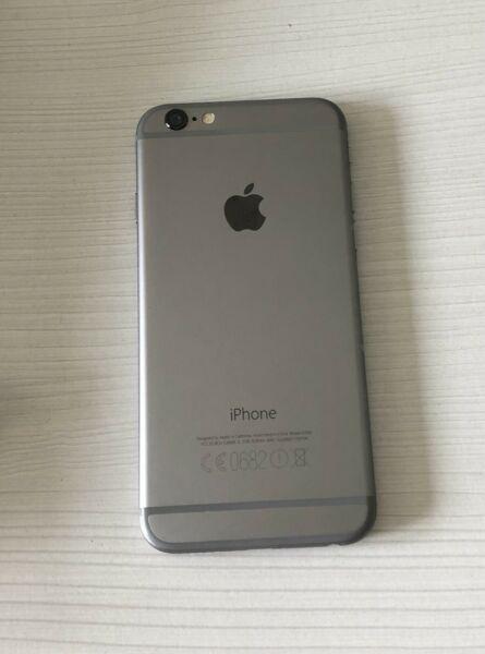 IPhone 6 64 GB color gris impecable