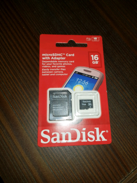 Micro SD 16gb SanDisk