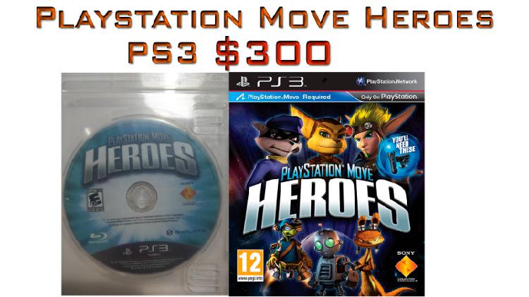 PlayStation Move Heroes PS3 En caja como nuevo!! Juegos PS3,